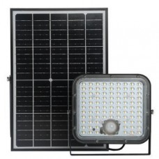 Solar Προβολέας LED 10W SMD 1300lm 6000K IP65 Με Ανιχνευτή Κίνησης 98SOL307